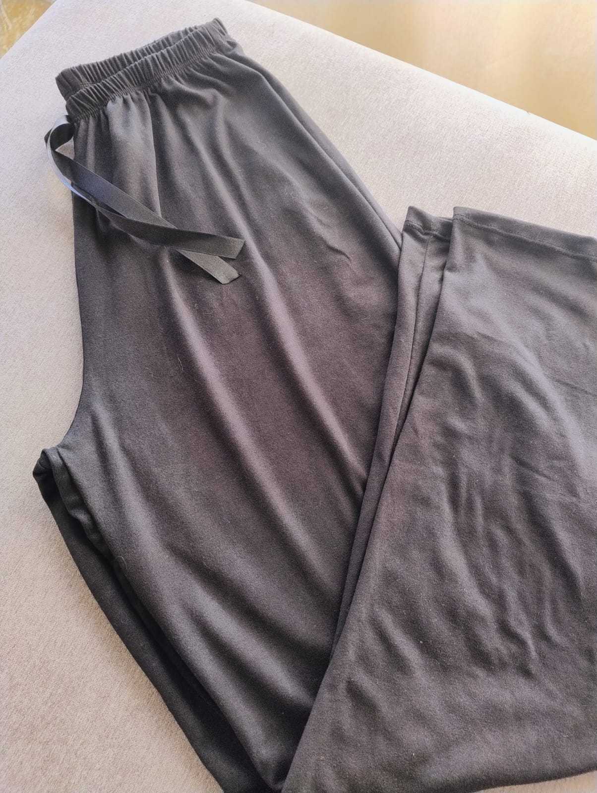 Pijama Liso Negro